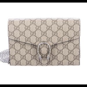 Gucci GG Supreme Dionysus Chain Wallet